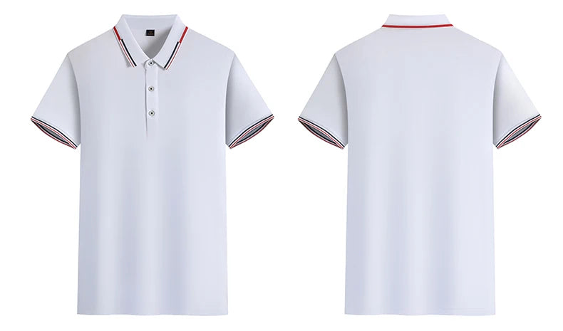 Oversized 5XL 6XL Men's Casual Polo Shirts Short Sleeve Sports 200g Golf T-Shirts
