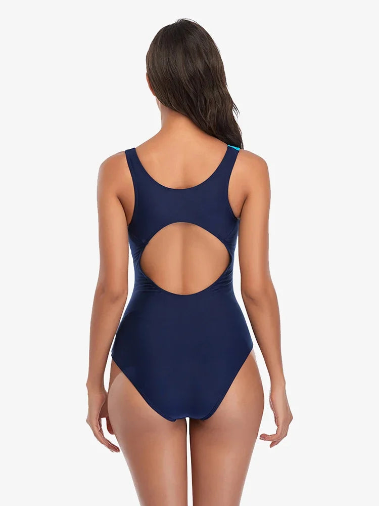 Riseado Racerback Swimwear Women Athletic One Piece Swimsuit Woman's Bodysuit Bathing Suit Competitive Beachwear