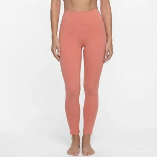 Laser Wave Plastic Elastic High Waist Tight Pants for Women, Speed Drying Fitness Running, Tight Bottom Pants XP172
