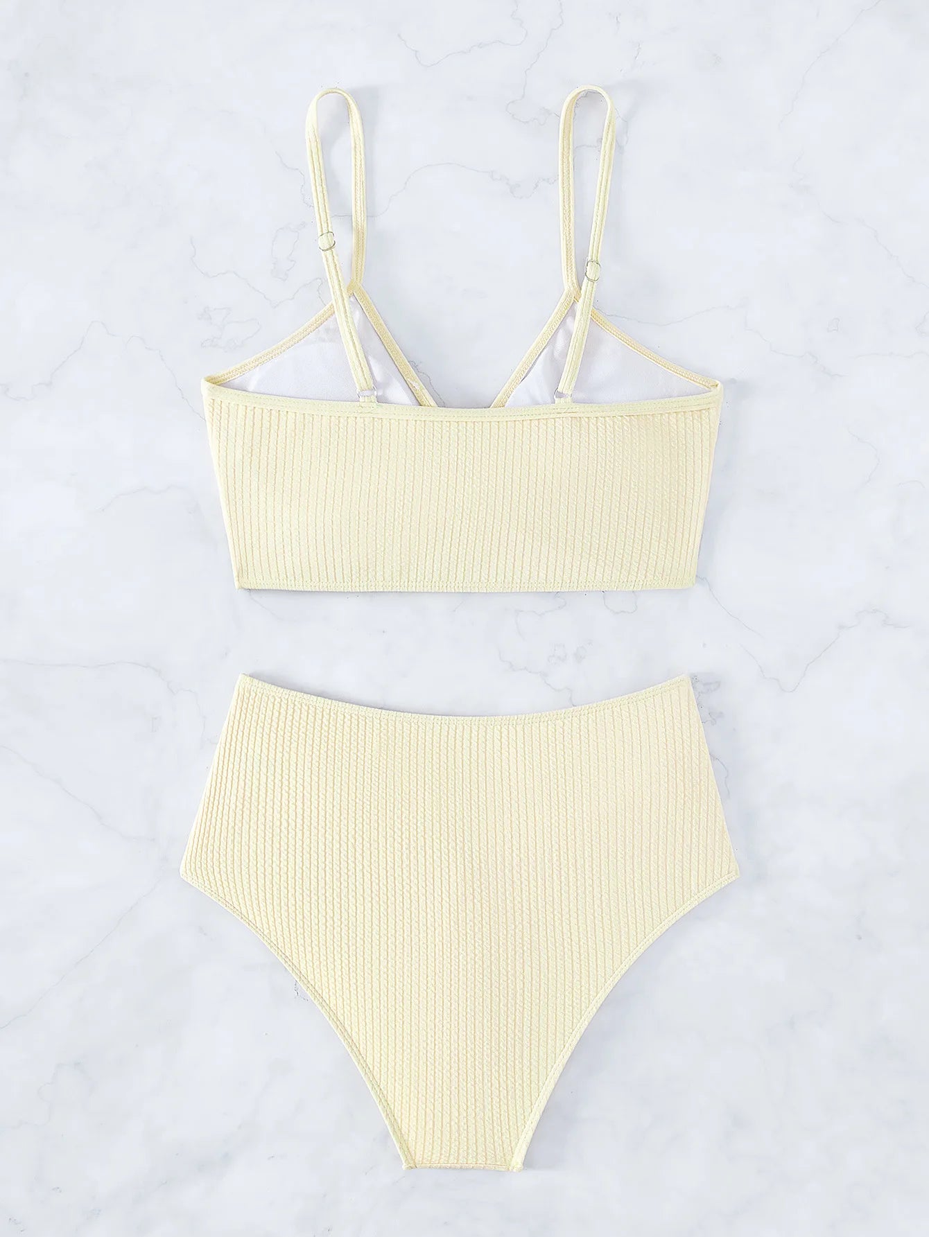 Bikinis Women Halter Brazilian Bikini Set Female High Waisted Swimsuit Twist Swimwear Beach Wear Bathing Suit Pool