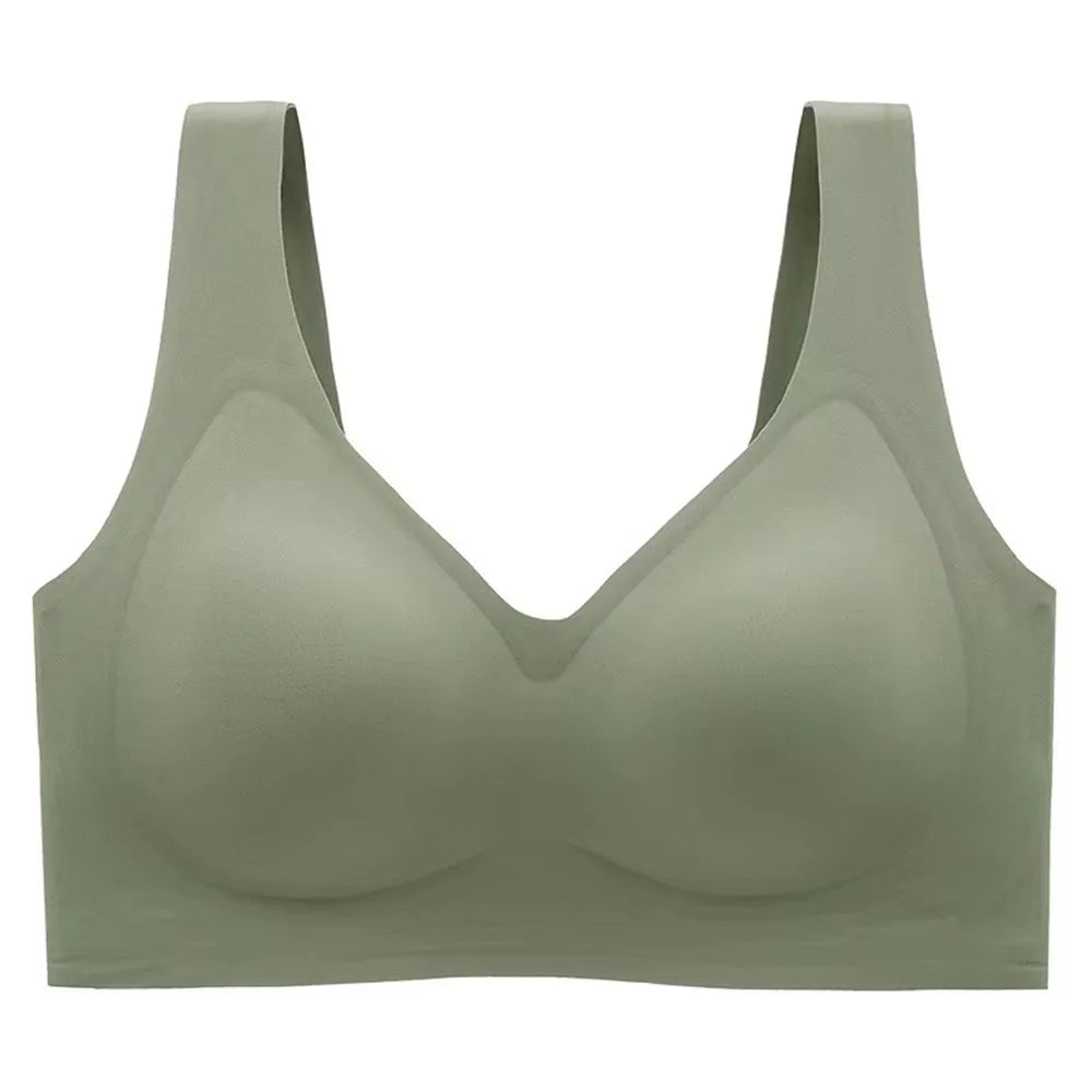 Large Size No Trace Beautiful Back Bra Tube Top Underwear Thin Bras for Women