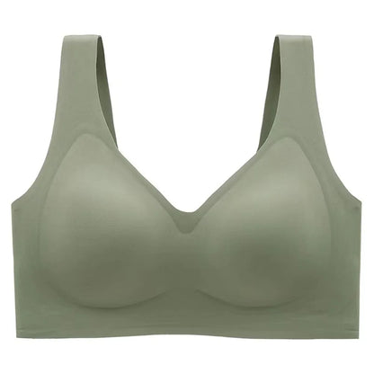 Large Size No Trace Beautiful Back Bra Tube Top Underwear Thin Bras for Women
