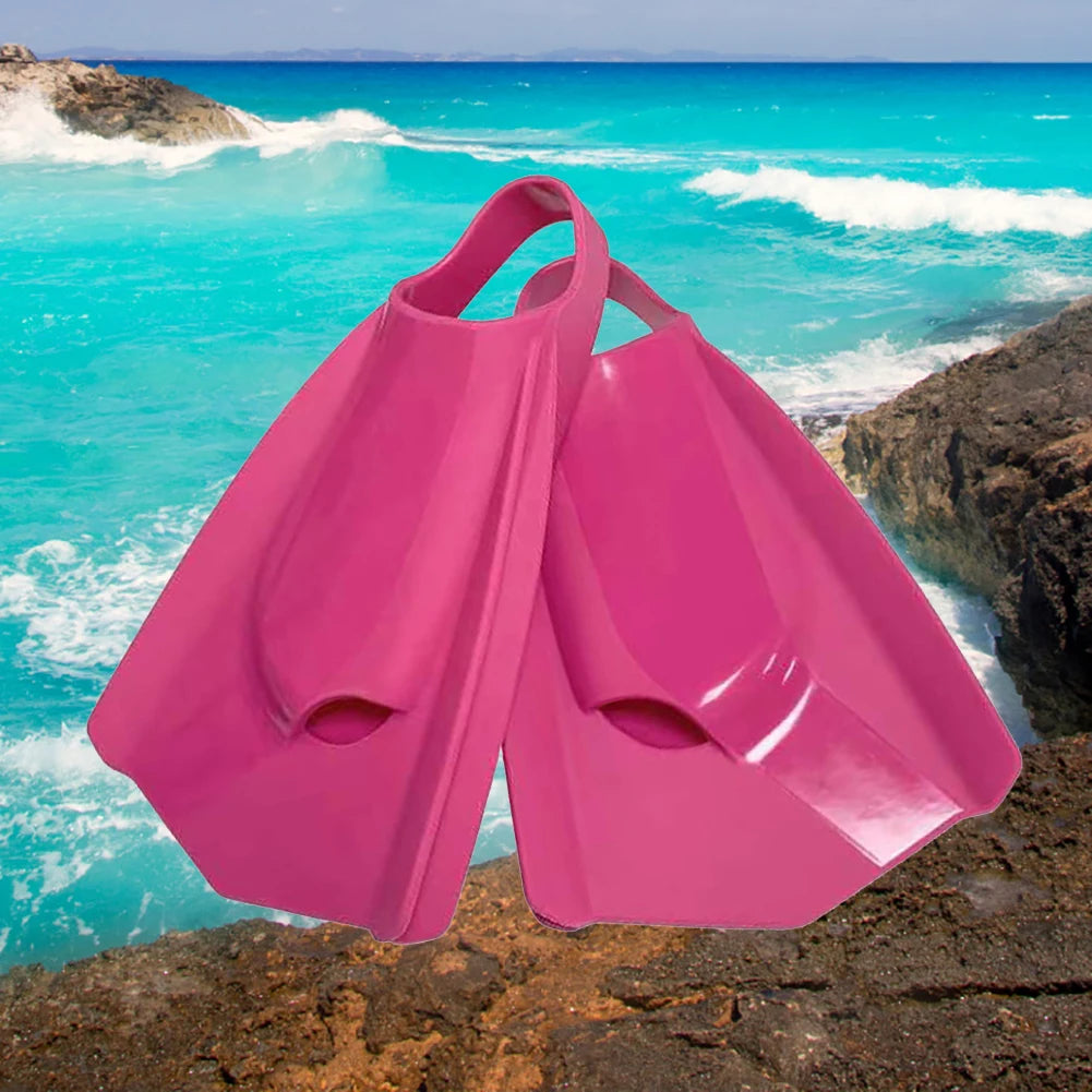 Durable Soft Swimming Fins Comfortable Non-Slip for Outdoor Pool Diving Snorkeling Training Fins Dive Gear Footwear