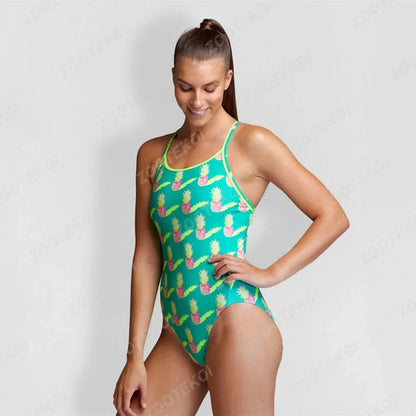 Women Swimsuit One-piece Comfortable Suit Swimwear Functional Training Swimsuit Open Water Swimming Clothing