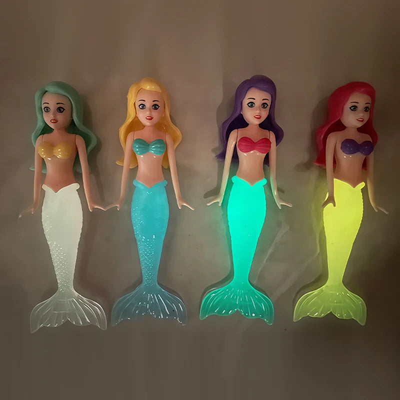 Mermaid Dive Toys Mermaid Bath Toys Colorful Mermaid Pool Toys Swimming Pool Games For Toddlers Boys Girls Teens