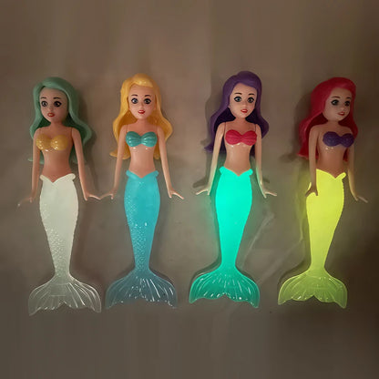 Mermaid Dive Toys Mermaid Bath Toys Colorful Mermaid Pool Toys Swimming Pool Games For Toddlers Boys Girls Teens