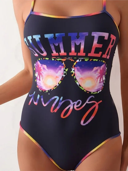 High Waist Swimsuit Women Summer Bathing Suit One Piece Sleeveless Swimwear Women Beach Swimming Suit For Female