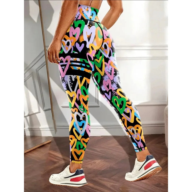 High Waist  Hip-lifting Yoga Pants Running Quick-drying Outdoor Sports Fitness Pants Women's Workout Clothes