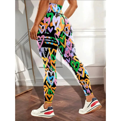 High Waist  Hip-lifting Yoga Pants Running Quick-drying Outdoor Sports Fitness Pants Women's Workout Clothes