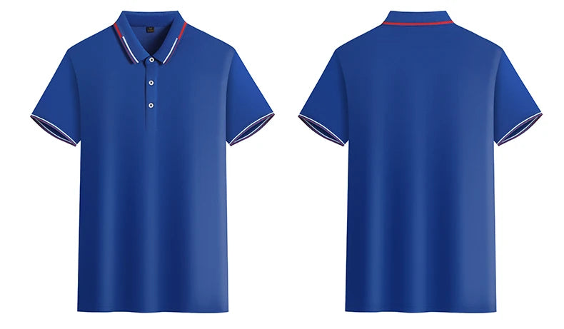 Oversized 5XL 6XL Men's Casual Polo Shirts Short Sleeve Sports 200g Golf T-Shirts