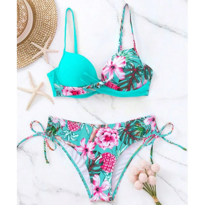 Summer Bikinis Women's Swimwear Push Up Female Swimsuit For Swim Wear Bathing Suits Bikini Set Beachwear Pool Bather