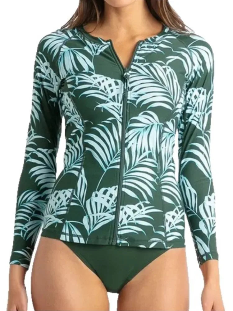 Swimwear Woman Swimsuit Rash Guard Long Sleeve Push Up Bikinis Briefs Brazilian Bathing Suit Women Beachwear Biquini Two Piece Suits
