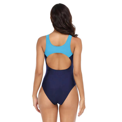 Sports One Piece Swimsuit Women Swimwear Professional Sport Bathing Suit Surfing Swimsuits Swimming Suit Backless Bikini