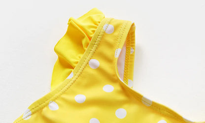 Kids Swimwear for Girls Flamingo Print One-pieces Swimming Suit Summer Beach Swimsuit Children Infant Bathing Suit Bikini