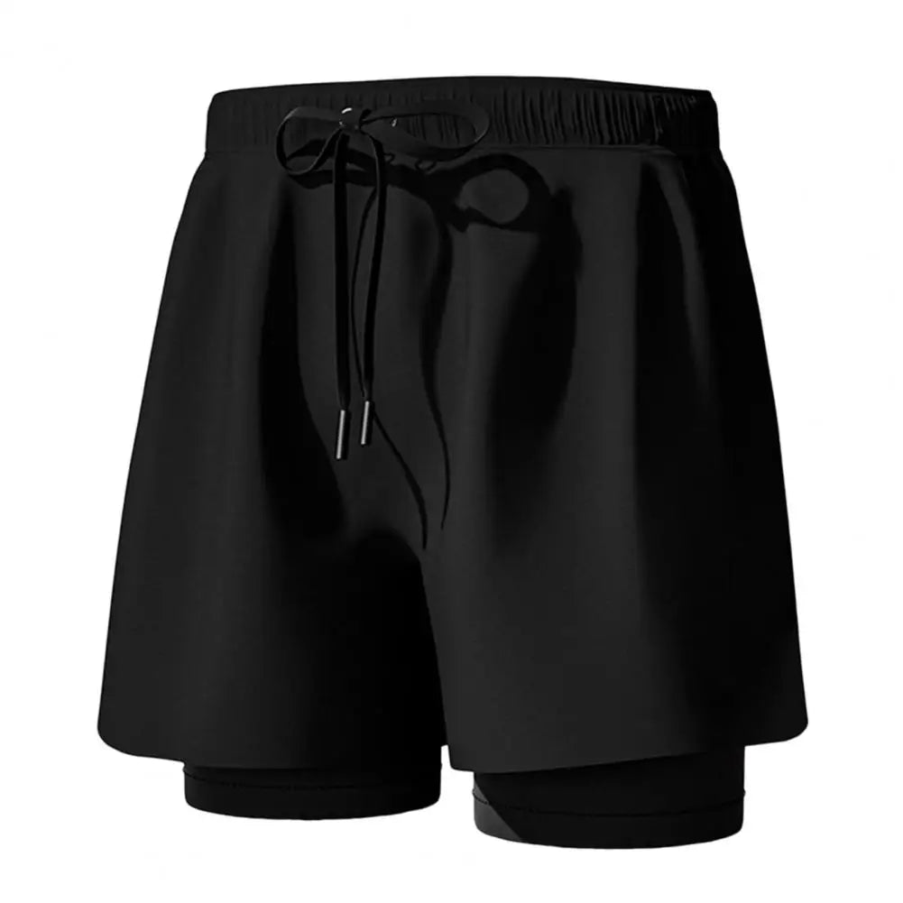 Men Summer Swimming Trucks Elastic Waist Drawstring Printing Swimming Shorts with Supportive Compression Liner Pockets Printing Swimming TrucksL-4XL