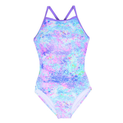 Professional Women's One-Piece Swimsuit Triangular Racing Competition Swimming Sports Swimwear Pool Bathers
