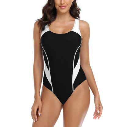 Women One Piece Slim Swimwear Female Backless Swimming Suit Sport Bathing Suit Surfing Fitness Clothing