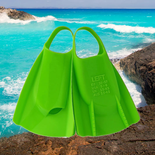 Durable Soft Swimming Fins Comfortable Non-Slip for Outdoor Pool Diving Snorkeling Training Fins Dive Gear Footwear