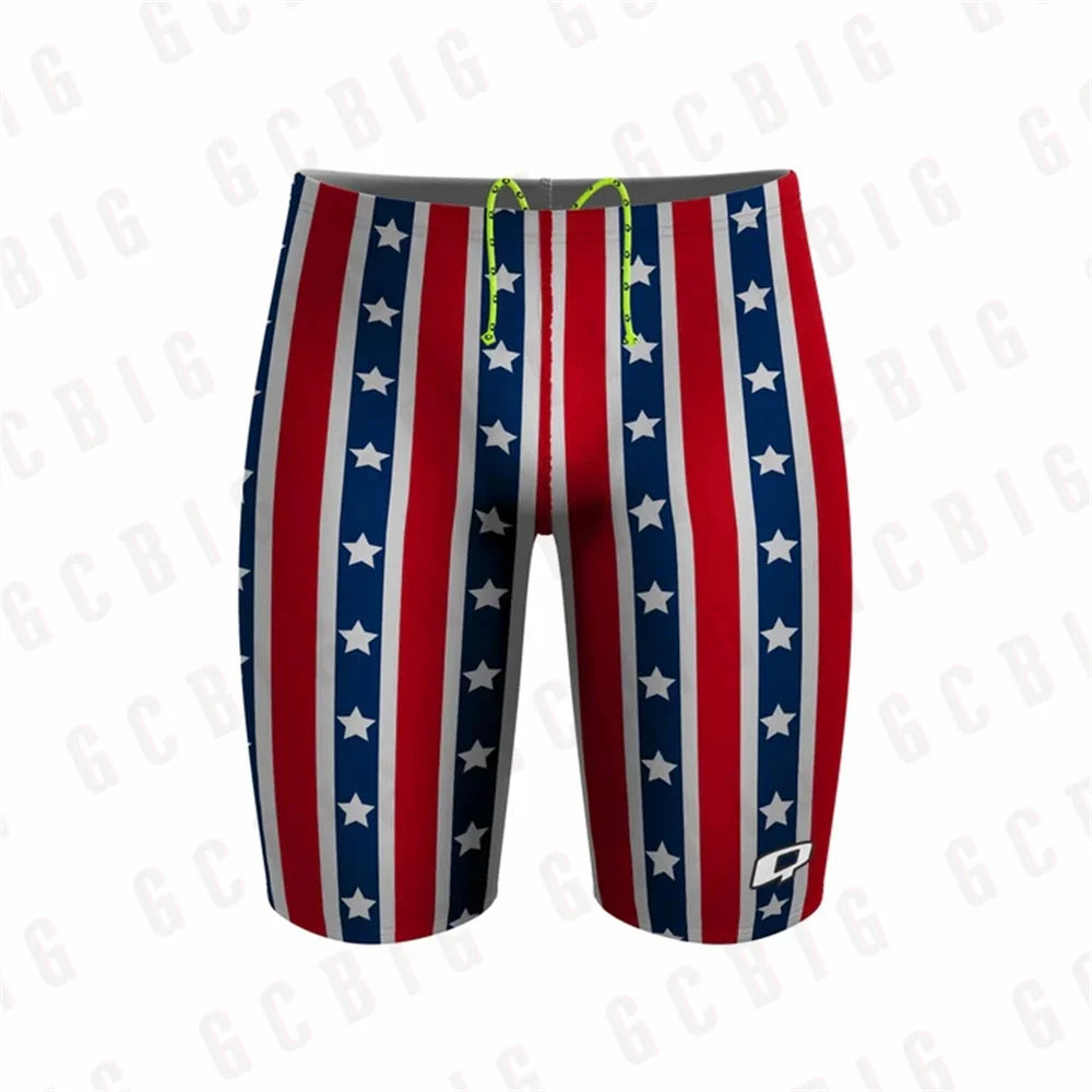 Swim Boxers Summer Trunks Swimwear Training Swim Shorts Trunks Swimsuits Boy Jammers Sports Surf Shorts Beach Volleyball Swimming Pants