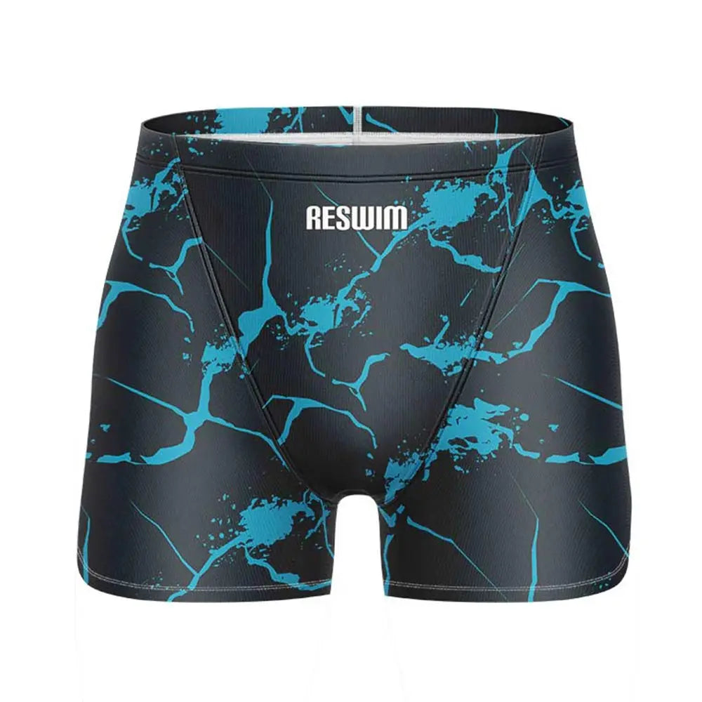 Men's Swim Shorts Swim Trunks Jammer Swimsuit Swimming Trunks Athletic Training Swimwear Boys Beach Surfing Tights Swimsuit