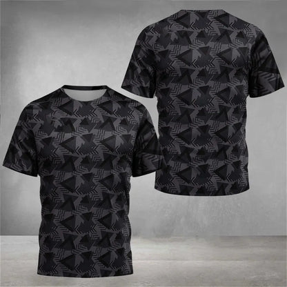 Gym T-Shirts Men's O-Neck Tennis Short Sleeve Male Breathable Fitness Outdoor Sports Tops Casual Running Badminton Sportswear