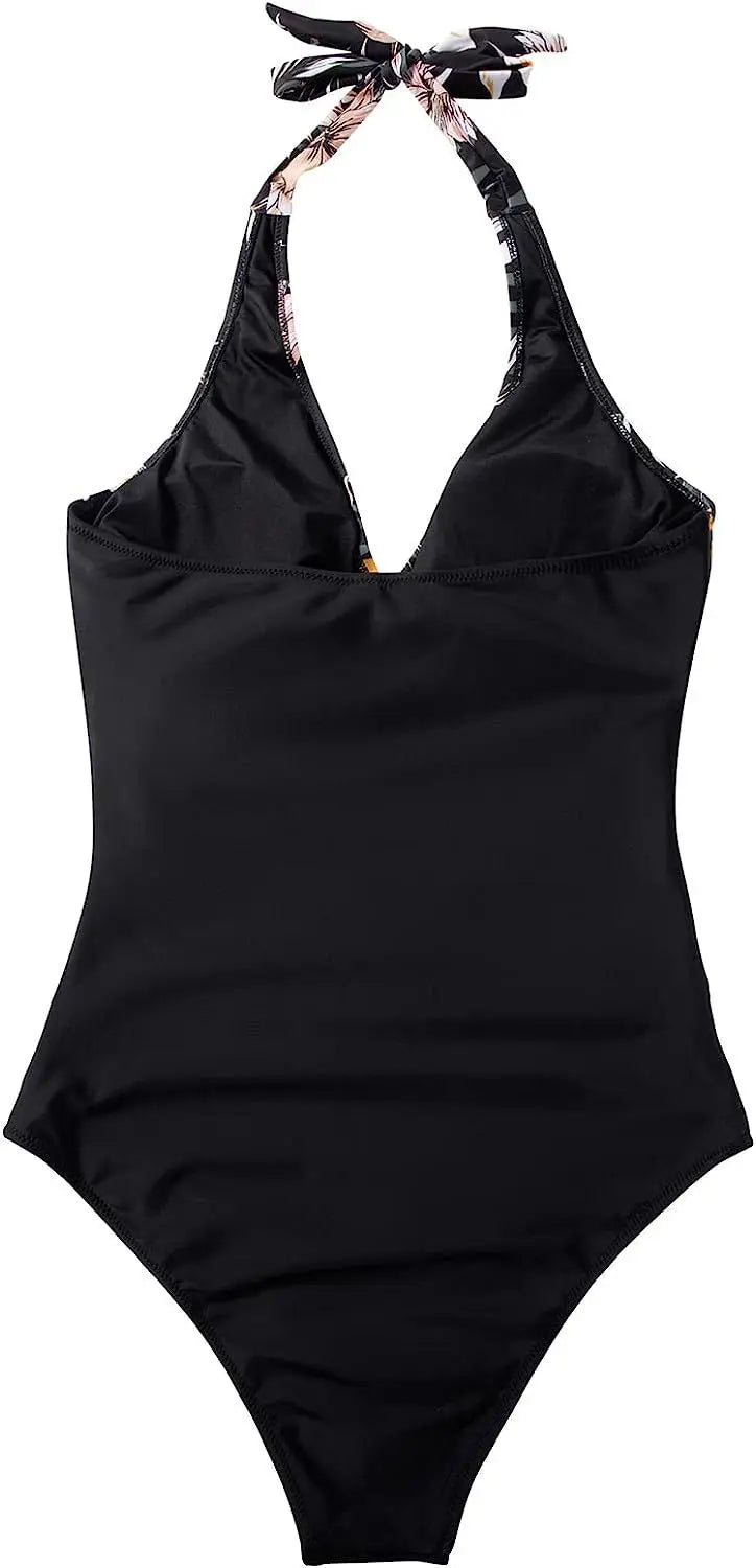 Swimwear Women One Piece Plus Size Swimsuits Closed Push Up Female Beach Swim Wear Body Bathing Suits