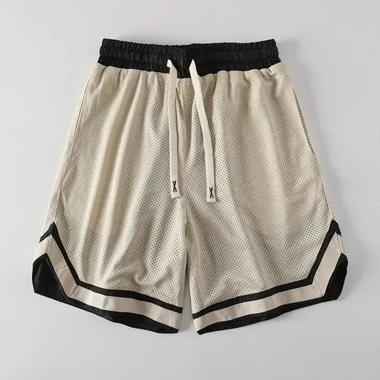 Mesh Quick Dry Training Male Short Pants Basketball Wide Loose Men's Shorts Sports Joggers Sweat Baggy
