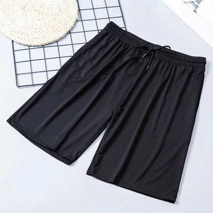 Summer Breathable Men Mesh Shorts Gym Bodybuilding Casual Loose Shorts Joggers Outdoor Fitness Beach Short Pants Sweatpant M-5xl