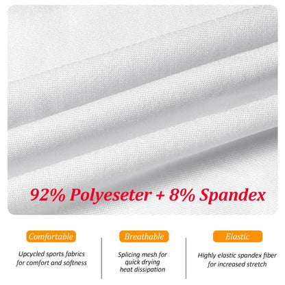 Mesh Back Dovetail Split Beauty Back Yoga Top Round Neck Fast Drying Sports Wear Breathable Gym Workout Pilates Shirts
