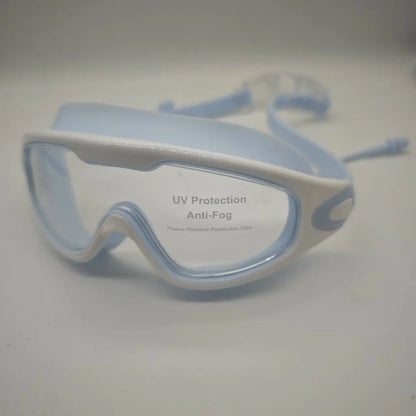 Swimming Glasses Adult Men and Women High-definition Waterproof  Anti-fog Swimming Goggles Flat Big Frame Swimming Goggles