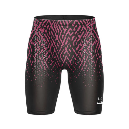 Mens Jammer Swimsuit Athletic Training Trunks Bathing Suit Durable Training Swimming Shorts Summer Surfing Diving Swimwear