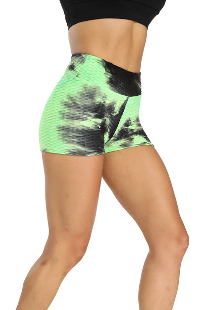 Gym Shorts Tie Dye Women Fitness Clothing Sporty Shorts Woman Leggings Workout Clothes Female Yoga Sports Shorts Sportswear