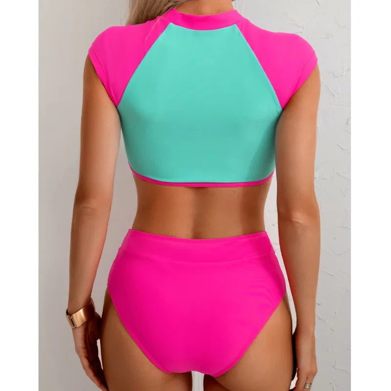 Bikinis Women's Swimwear Sports Female Swimsuit For Swim Wear Bathing Suits  Bikini Set Beachwear Pool Bather