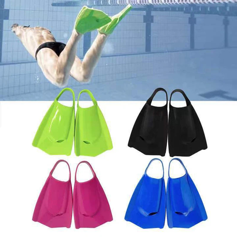 Silicone Swimming Fin Fin Swimming Pool Diving Aid Swimming Fin Adult Short Fin Swimming Accessories