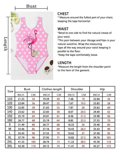 Cute Anime Printed Kids Swimwear for Girls Summer One-piece Triangle Swimsuit Fashion Cartoon Sleeveless Girls Swimwear