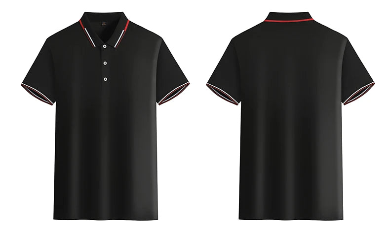 Oversized 5XL 6XL Men's Casual Polo Shirts Short Sleeve Sports 200g Golf T-Shirts