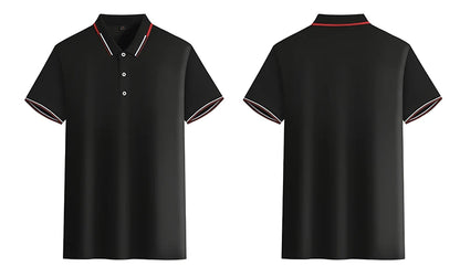 Oversized 5XL 6XL Men's Casual Polo Shirts Short Sleeve Sports 200g Golf T-Shirts