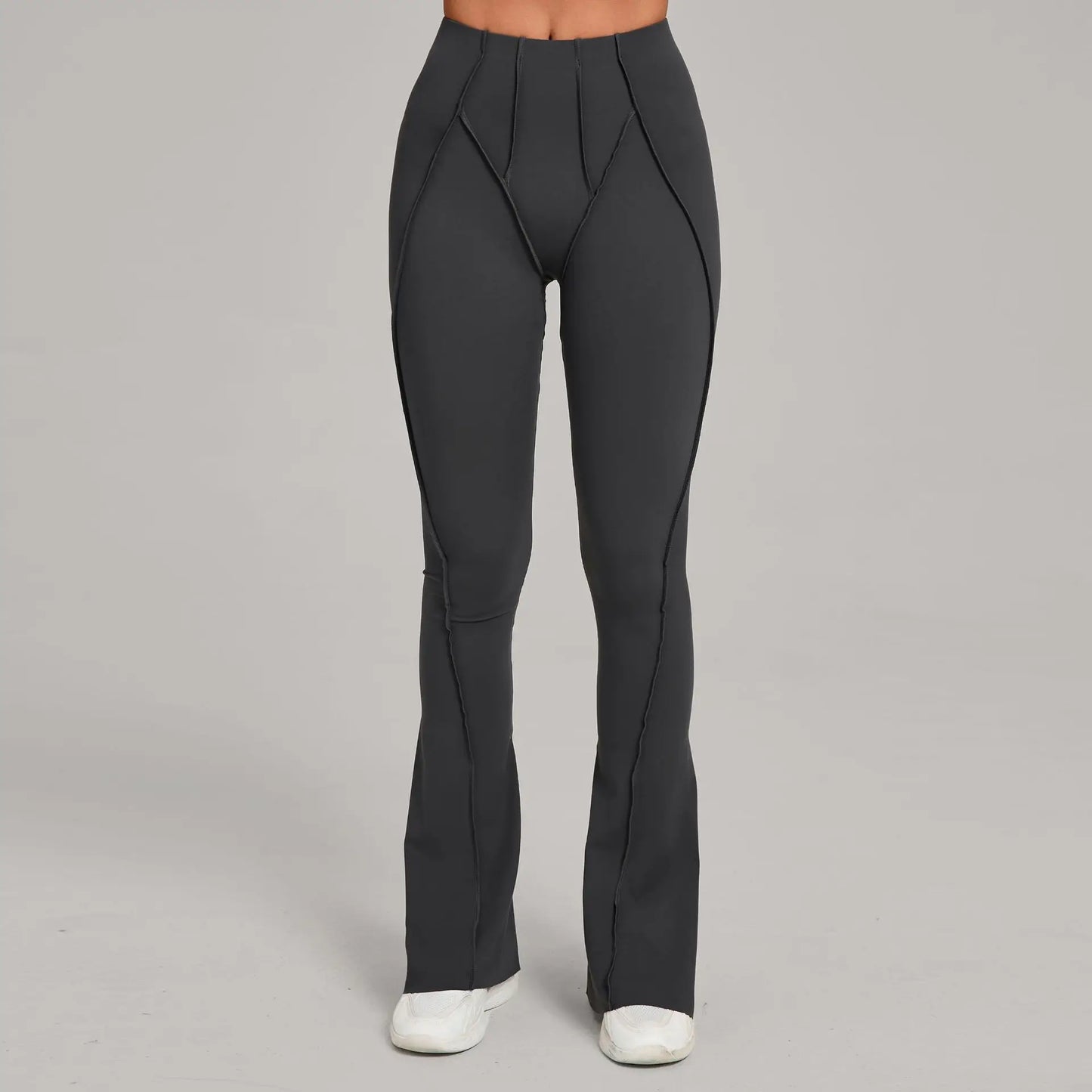 Flare Yoga Leggings Sport Fitness High Waist Squat Proof Hip Wide Pant Training Trousers Running Workout Gym Leggings Women