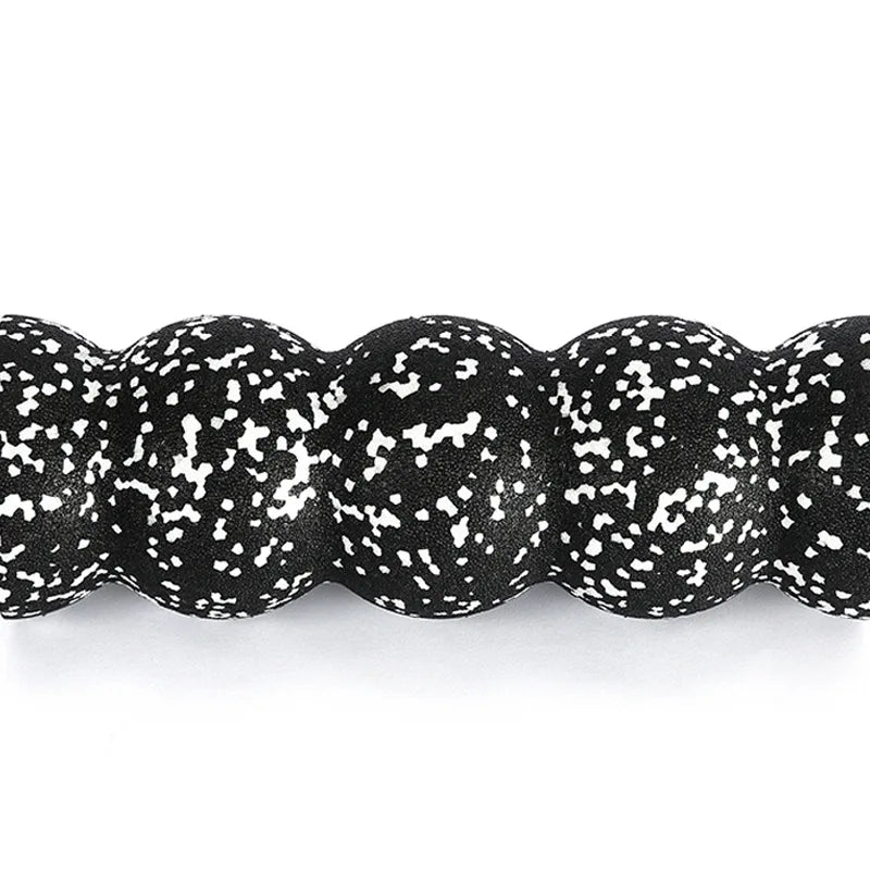Yoga Foam Roller Wavy-shape EPP Fitness Massage Roller for Trigger Point Therapy Myofascial Release Neck Back Leg Pain Relief