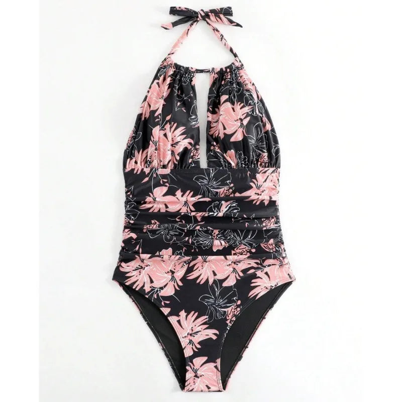 One-Piece Swimsuits Closed Women Swimwear Push Up Swimming Wear Body Bathing Suits Beachwear Pool Bather