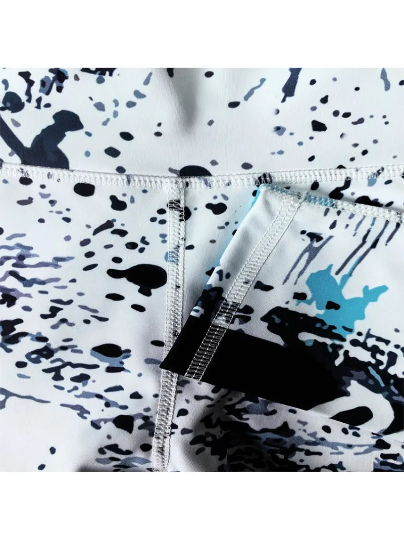 Printed Yoga Pants Women's Sports Fitness Leggings High Waist Tight Sport Pants Clothes Sport Women Fitness Push Up