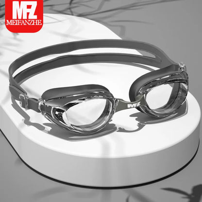 Small Frame Waterproof Anti-fog Adjustable Swimming Goggles for Men and Women