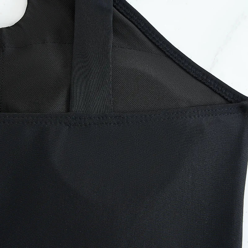 Girls Swimsuit One Piece Black Kids Swimwear Solid Children's Bathers Bathing Swimming Swim Suit Summer Beachwear