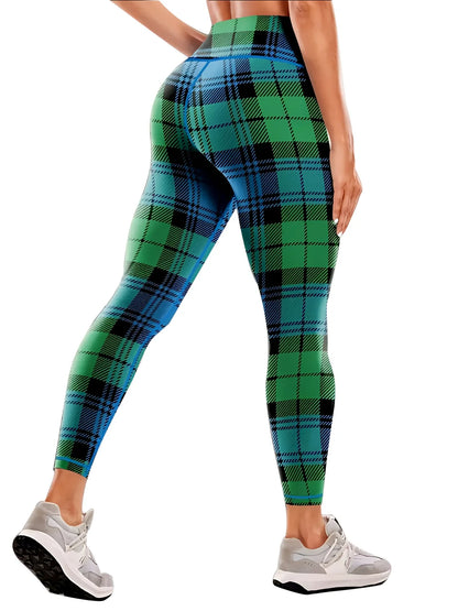 Women's 50-color high-waist printed yoga pants, hip-lifting tight quick-drying sports yoga pants