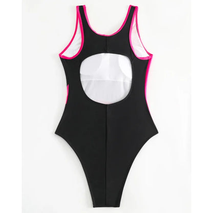 Summer One Piece Swimsuits Closed Women Swimwear Sports Push Up Swimming Wear Body Bathing Suit Beachwear Pool Bather