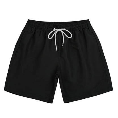 Men's Summer Low Waist Swim Trunks Quick Dry Breathable Beach Vacation Surfing Swimwear
