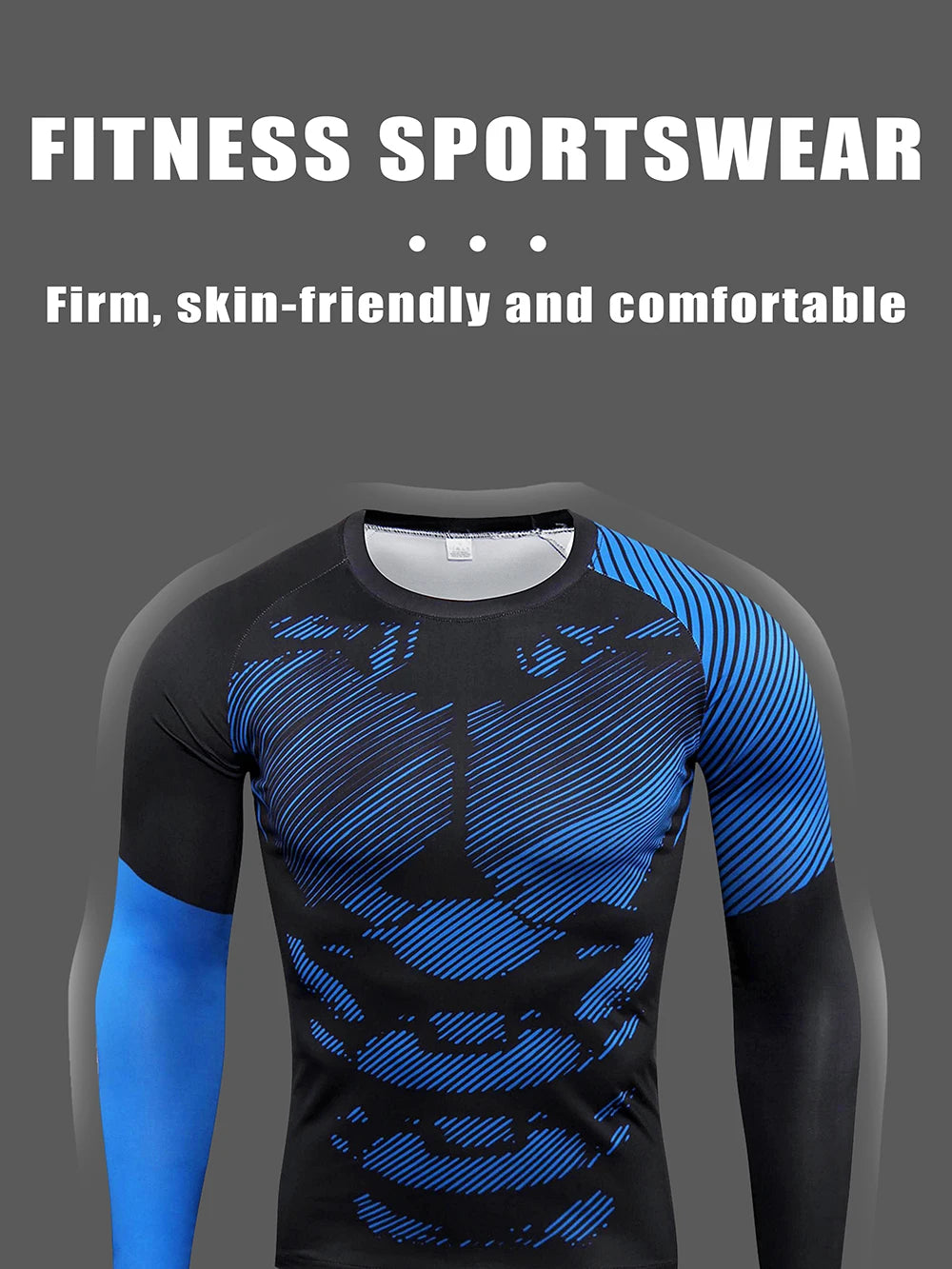 2-Piece Men's Sports Running Set Jogging Football Fitness Basketball Underwear Tight Fitting Sports Clothes Outdoor Sports