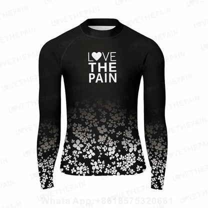 Men Long Sleeve Rash Guards Surf T-shirts UV Protection Swimsuit Surfing Diving Swimwear Swim Surf Beach Rash guard