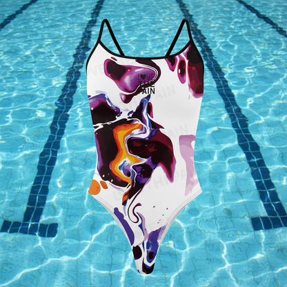 Sport One Piece Swimsuit Swimwear Women Professional Sport Bathing Suit Surfing Swimsuits Fitness Race Swimming Suit Bathers Pool Squad Training