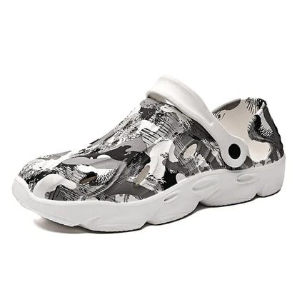 Men Clogs Beach Sandals Summer Garden Shoes Clog Lightweight